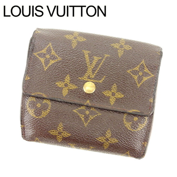Louis Vuitton Carte Monnaie Wallet Trifold Vieux Porte Brown - Picture 1 of 6